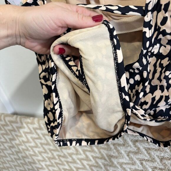 Kona Sol Animal Print One Piece Swimsuit - Picture 7 of 7